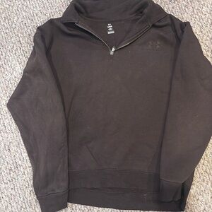 Under Armour Men's Dark Gray Zip-Up Sweater